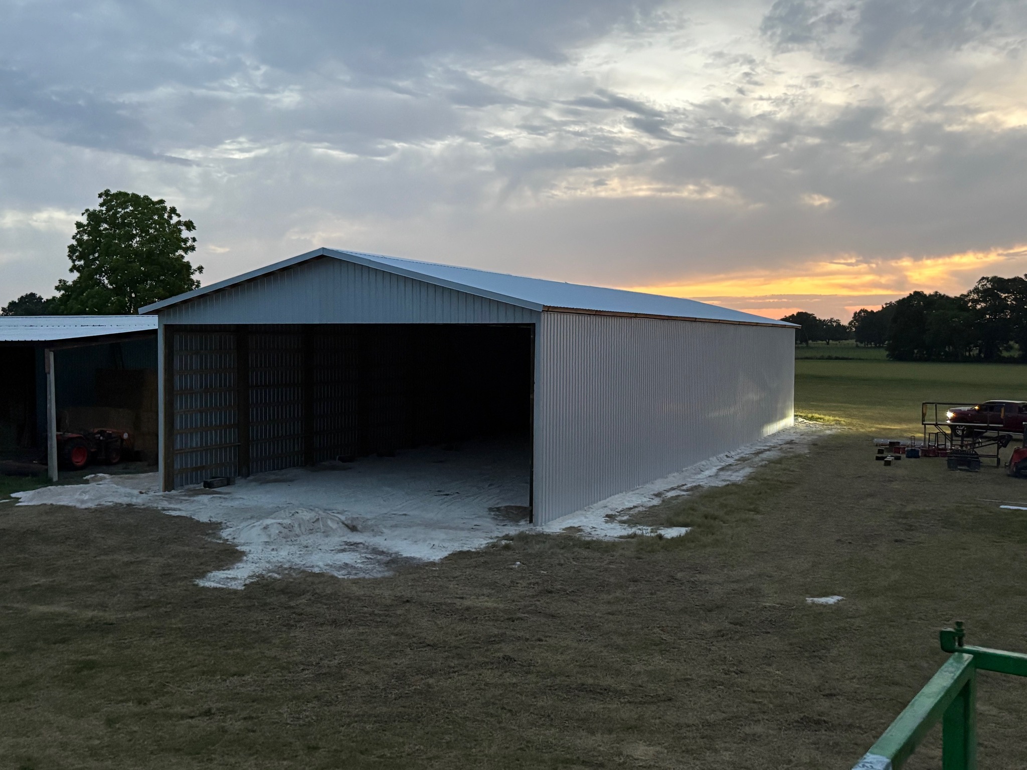Enclosed Pole Barn